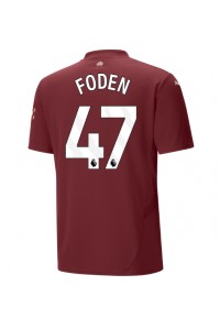 Manchester City Phil Foden #47 Fotballdrakt Tredje Klær 2024-25 Korte ermer